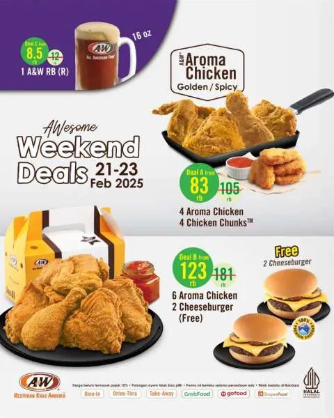 Promo Awesome Weekend Deals