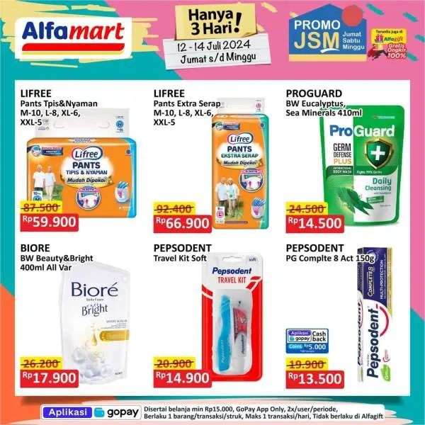 Promo JSM Alfamart Periode 12-14 Juli 2024