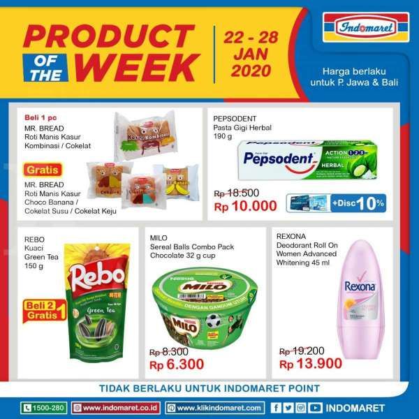 Promo Indomaret PTW 22-28 Januari 2020