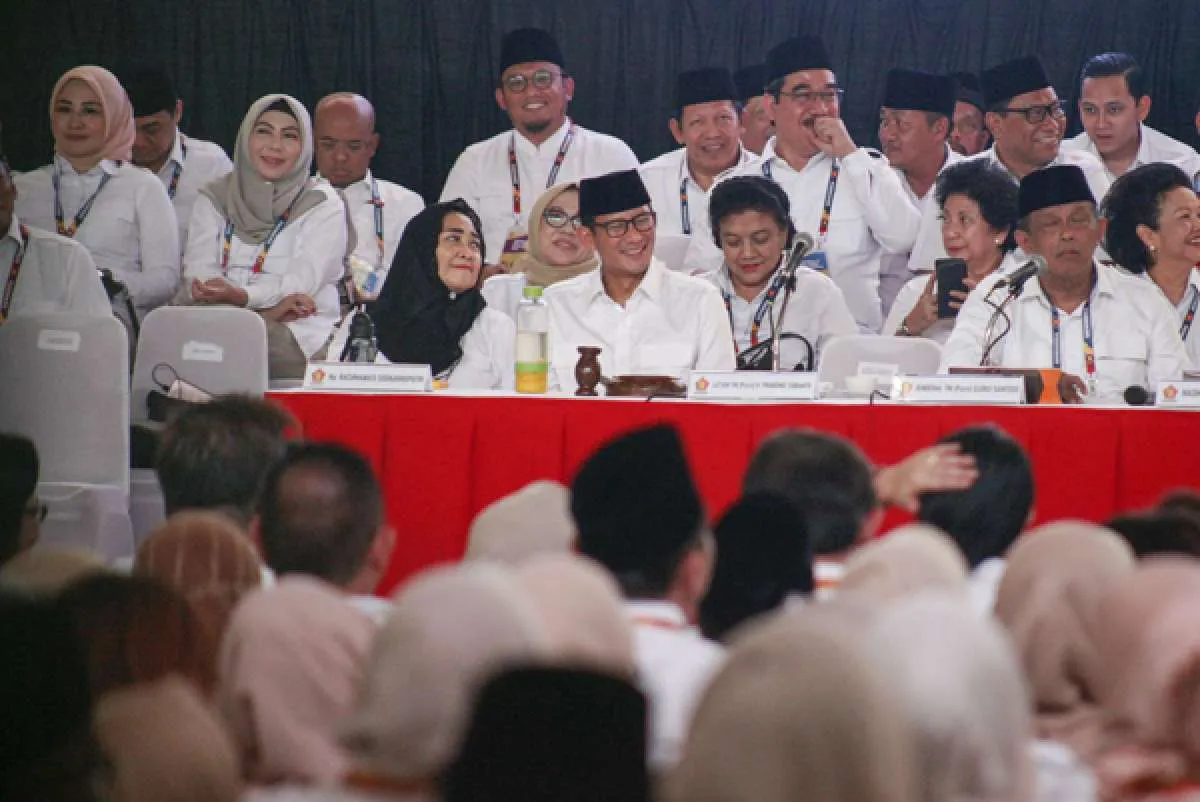 Sandiaga kurang sreg jika semua parpol bergabung ke koalisi Jokowi