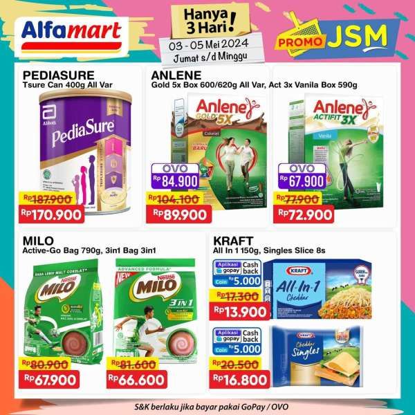 Promo JSM Alfamart Periode 3-5 Mei 2024