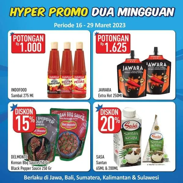 Promo Hypermart Hyper Dua Mingguan Periode 16-29 Maret 2023