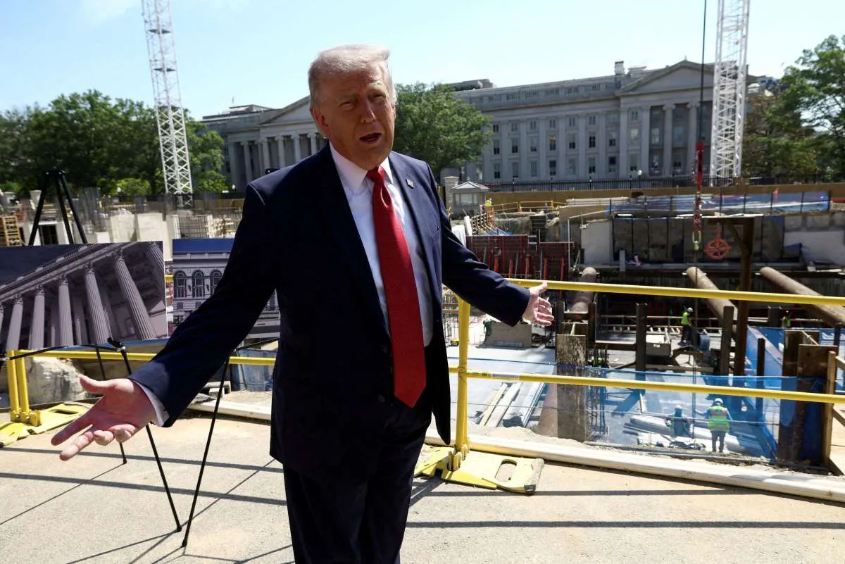 Trump Sibuk Promosikan Ballroom Gedung Putih di Tengah Tekanan Ekonomi AS
