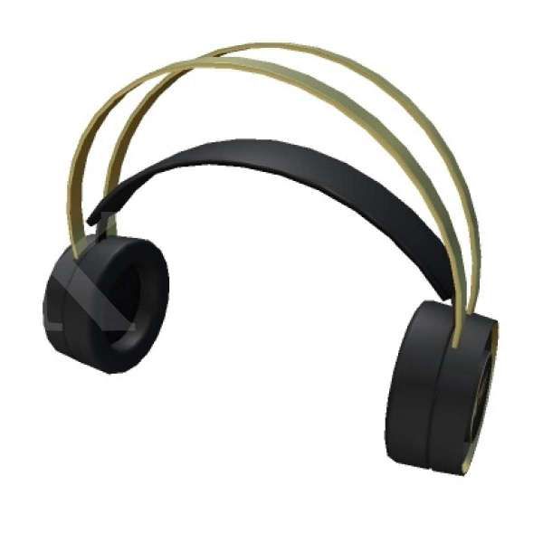 Golden Headphones - KSI Roblox