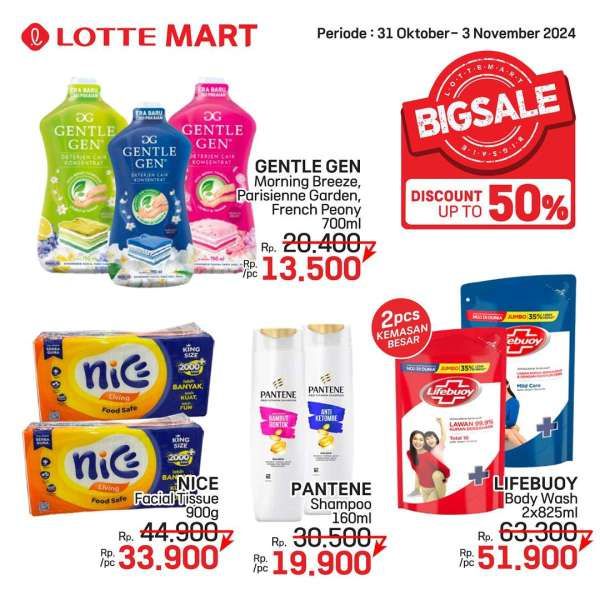 Promo Lotte Mart Weekend 31 Oktober-3 November 2024