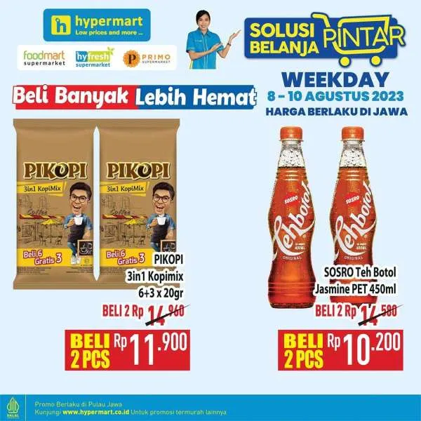 Promo Hypermart Beli Banyak Lebih Hemat Periode 8-10 Agustus 2023