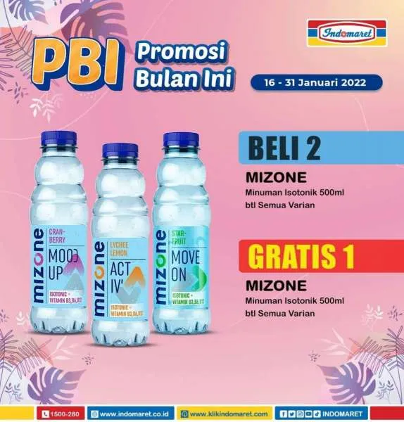 Promo Indomaret Bulan Ini Periode 16-31 Januari 2022