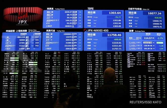 Bursa Asia sumringah, mengintil langkah bursa AS