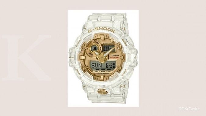 100 unit jam tangan G-Shock Galcier Gold bakal masuk ke pasar Indonesia