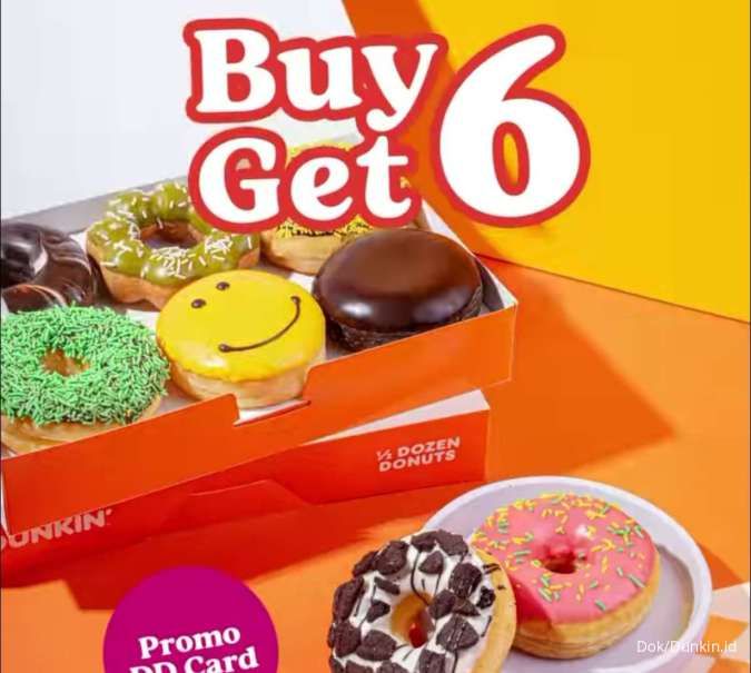 Asik! Banyak Promo Dari Dunkin' Donuts, Berikut Infonya