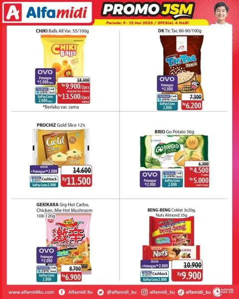 Promo JSM Alfamidi Hanya 4 Hari Periode 9-12 Mei 2025