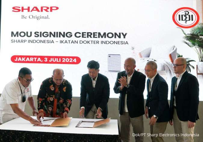 Sharp Indonesia Bersama Ikatan Dokter Indonesia Sosialisasikan Pentingnya Udara Sehat