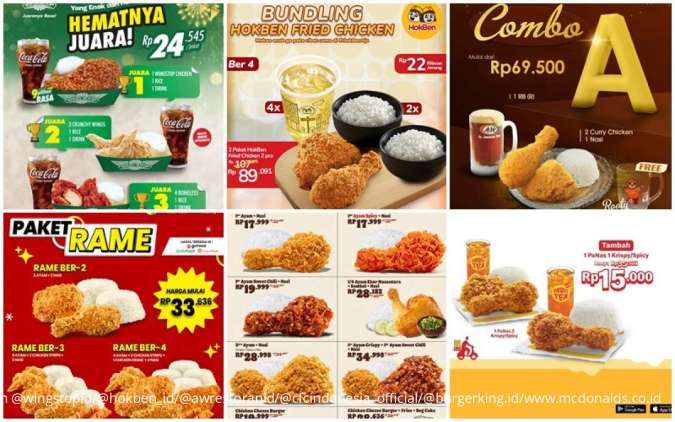 7 Promo Ayam Goreng Populer, Wingstop hingga McD Diskon Gila di Januari 2026