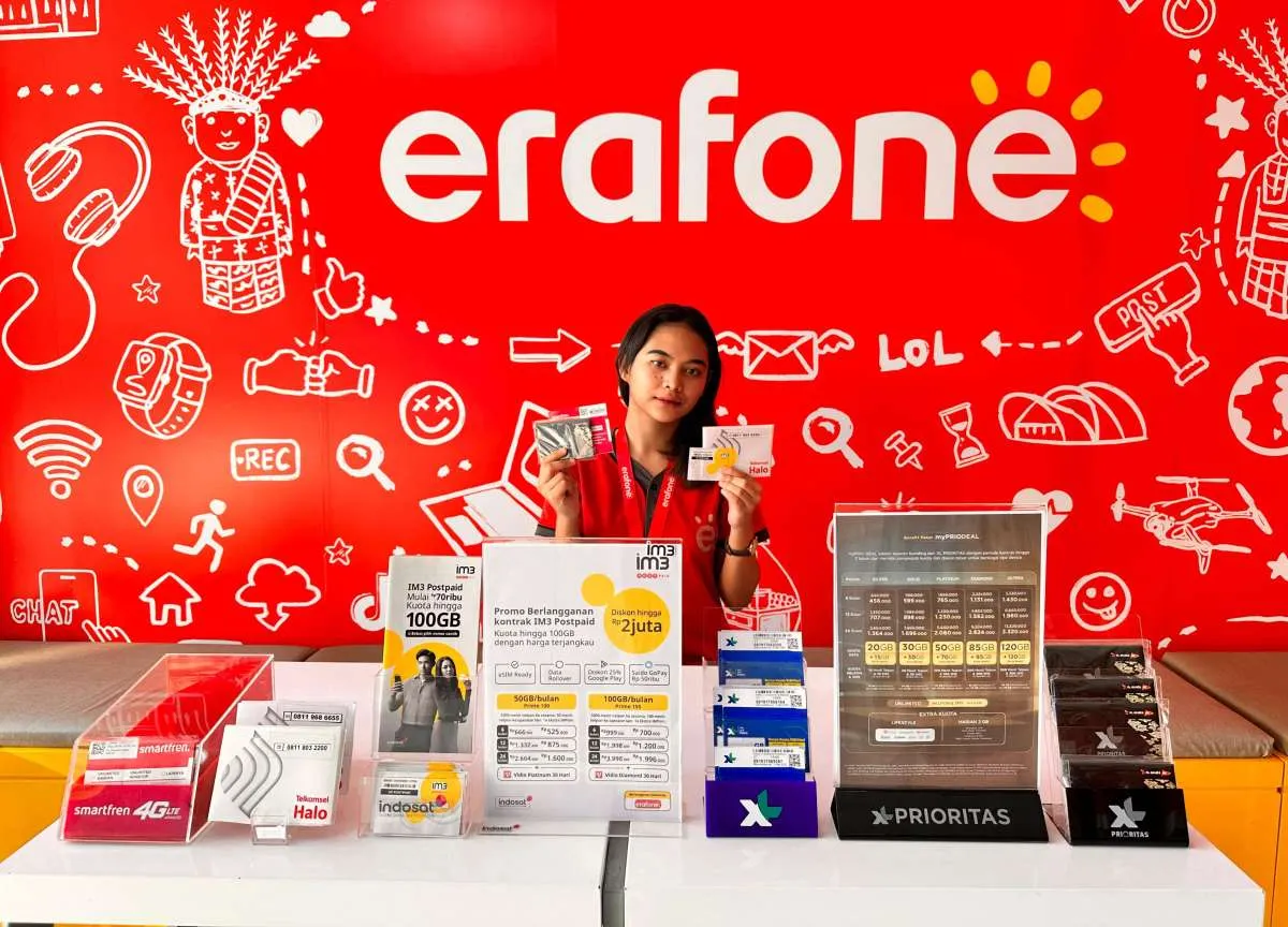 Erajaya Digital Gandeng Operator Telekomunikasi Tawarkan Paket Bundling Menarik