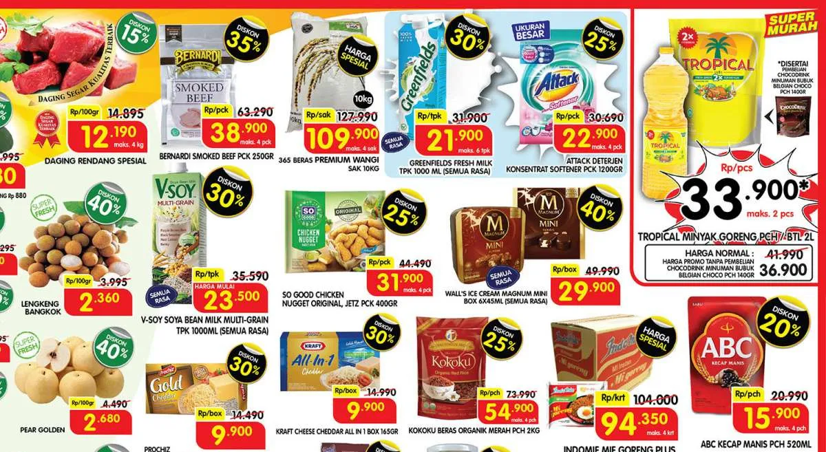 Promo JSM Superindo terbaru 4 Desember 2021, dapatkan diskon besar hingga 40% 