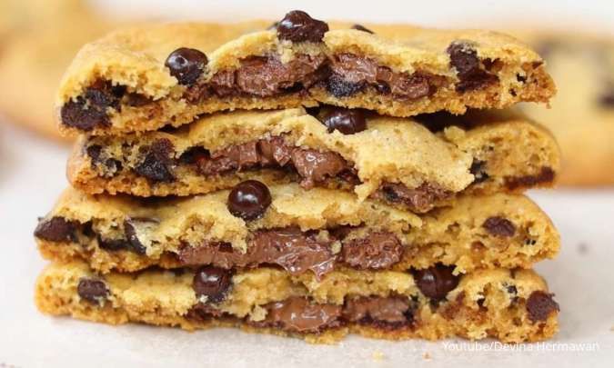 Resep Chocolate Cookies Lumer, Hemat Bikin Sendiri