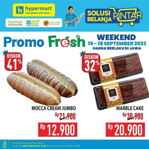 Promo Hypermart Hyper Diskon Weekend Periode 15-18 September 2023