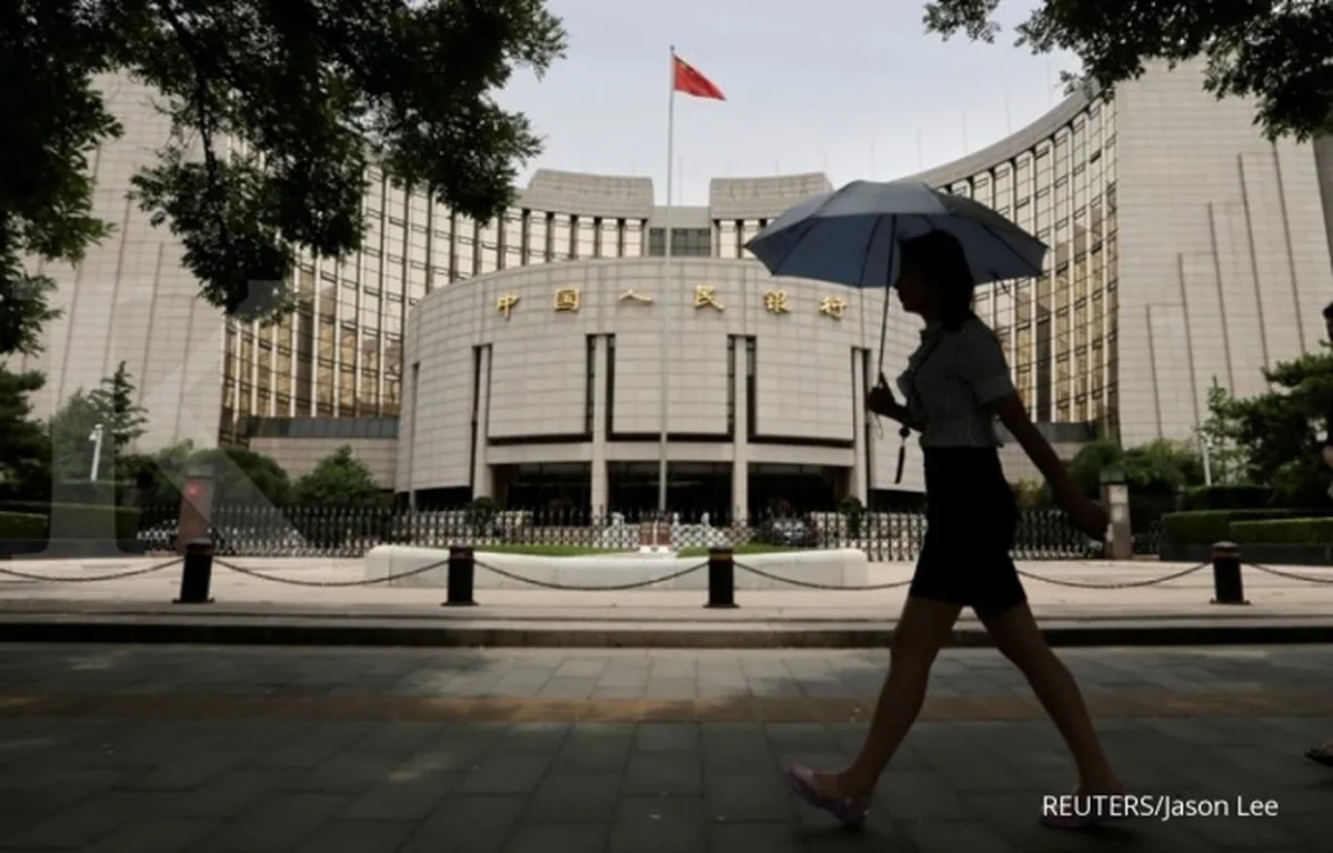 PBOC Memangkas Suku Bunga Pinjaman Jangka Menengah