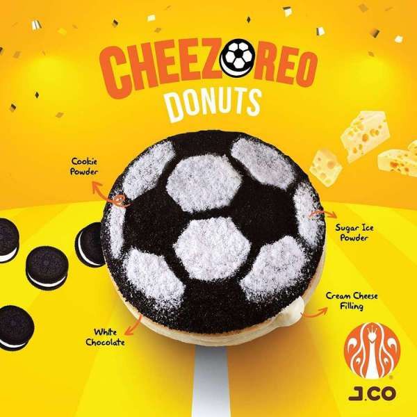 Promo J.CO Terbaru di November 2022, Cheezoreo Donut Jelang Piala Dunia 2022