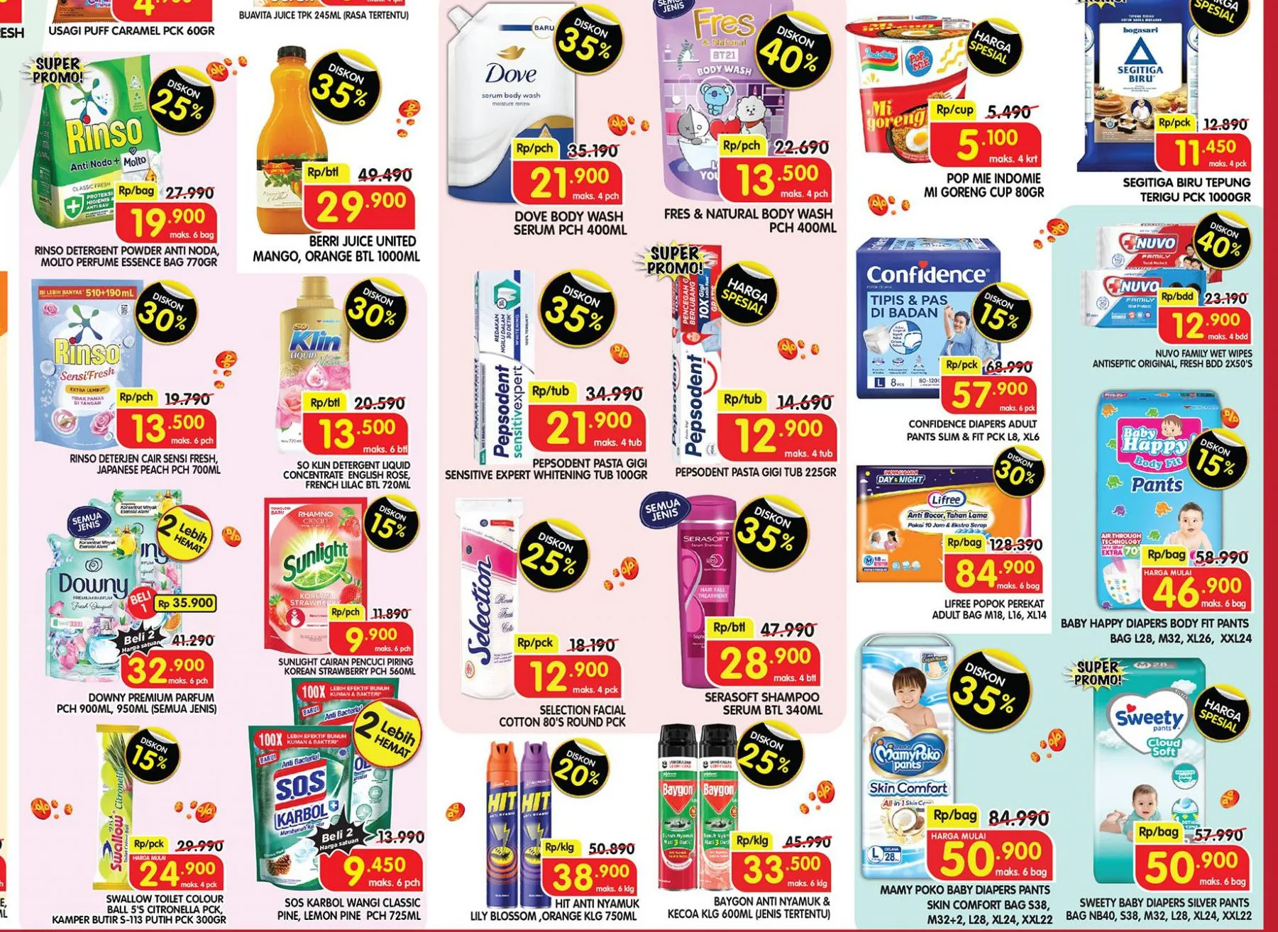 Promo Superindo Weekday 14-17 April 2025