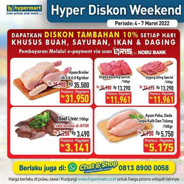 Promo JSM Hypermart Mulai 4-7 Maret 2022