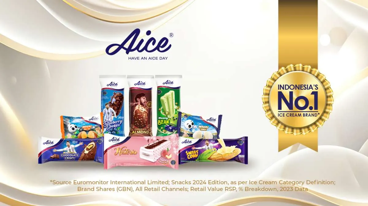  Euromonitor: Aice Menangkan Indonesia's No.1 Ice Cream Brand