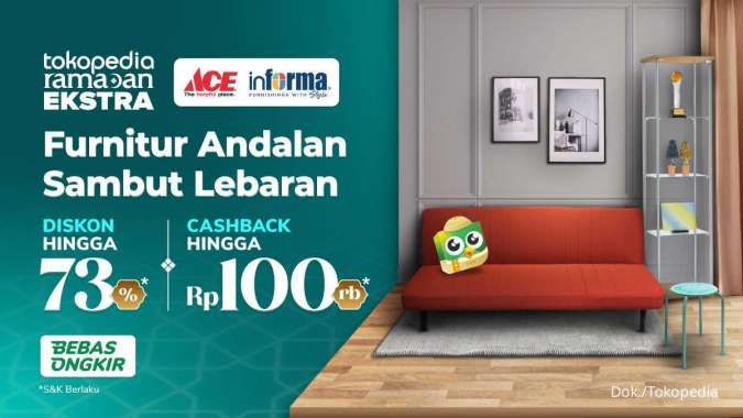 Promo Tokopedia April 2022, Belanja Produk ACE-Informa Dapat Diskon dan Cashback!