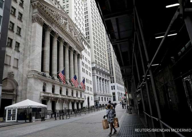 Wall Street rebound tipis, Nasdaq masih merosot 4,59% sepekan terakhir