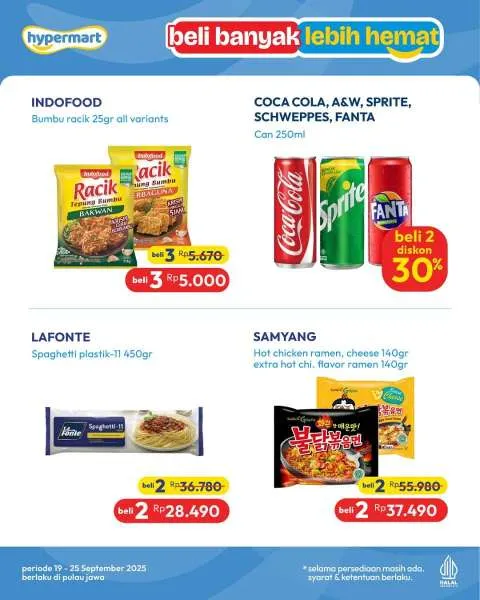 Promo Hypermart Beli Banyak Lebih Hemat Periode 19-25 September 2025
