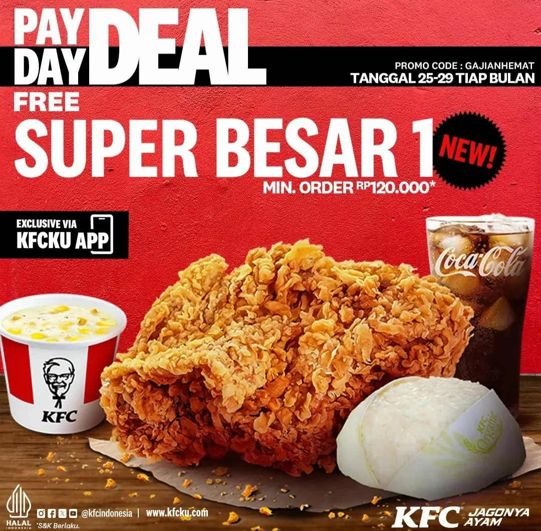Promo KFC Payday Deal & KFC Tin Bucket