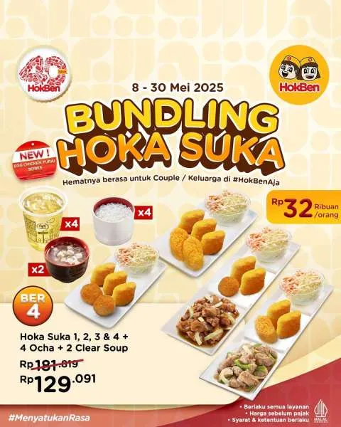 Promo Bundling Hoka Suka Berempat