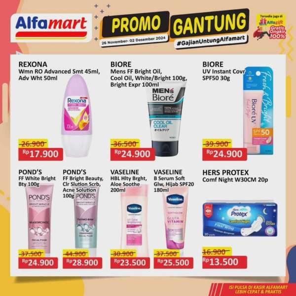 Promo Alfamart Gantung 26 November-2 Desember 2024