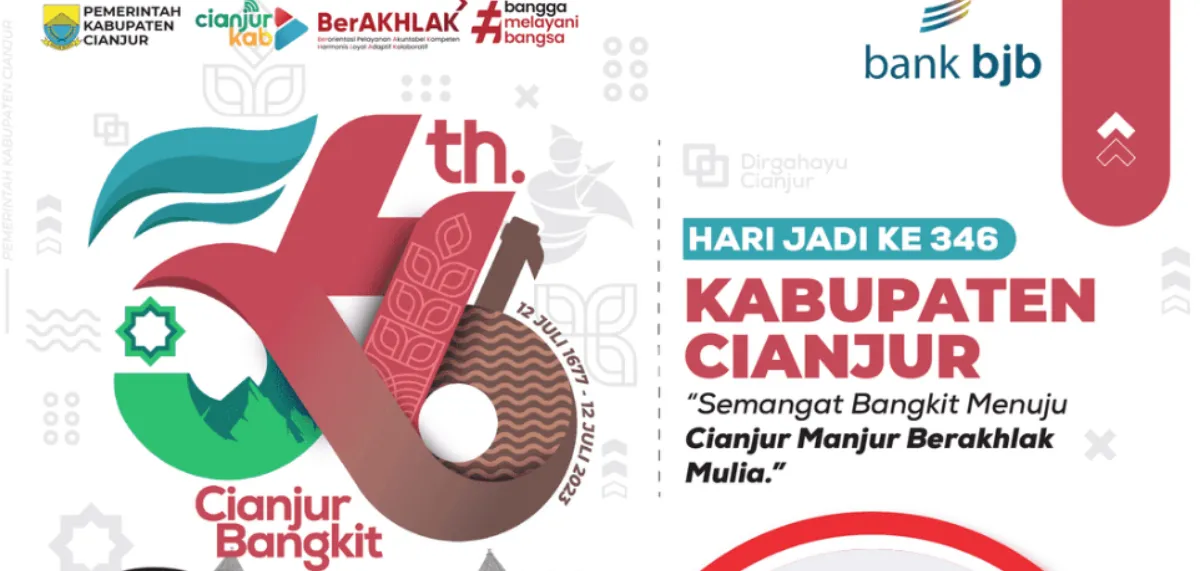 15 Twibbon Hari Jadi Cianjur ke 346 yang Diperingati 12 Juli, Yuk Bagikan di Medsos