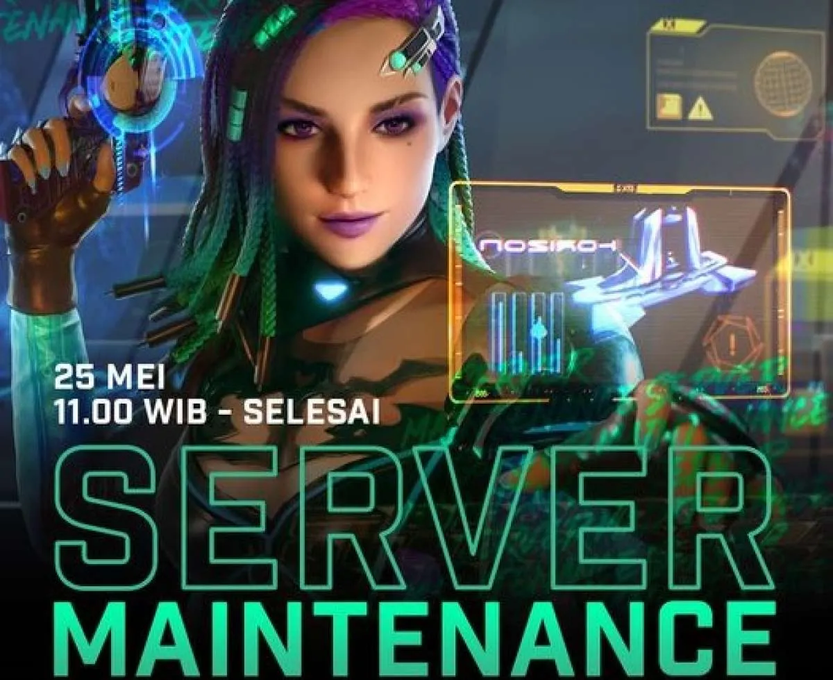 FF Maintenance Hari Ini! Server Akan Ditutup Sementara Mulai Pukul 11 Sampai Selesai