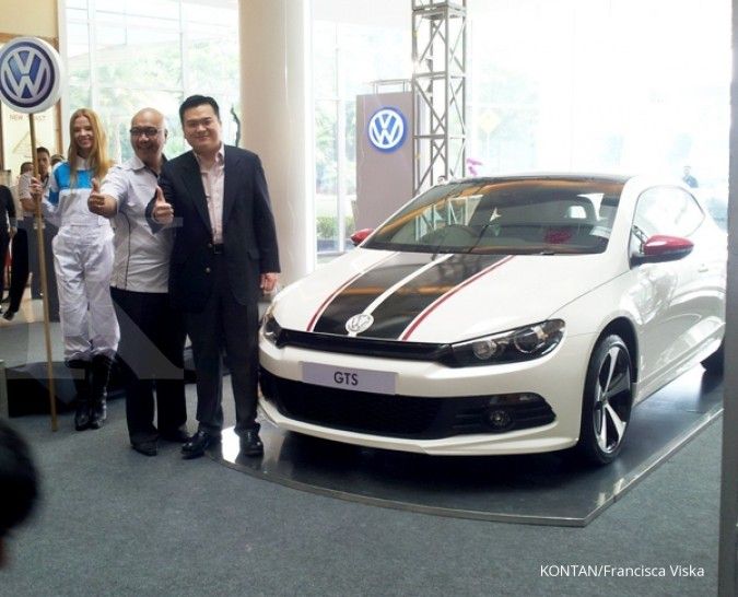 Volkswagen membanderol Scirocco GTS Rp 590 juta
