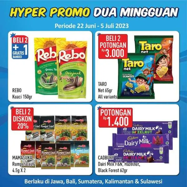 Promo Hypermart Dua Mingguan Periode 22 Juni-5 Juli 2023