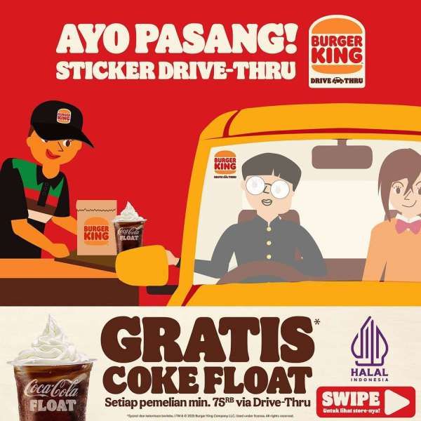 Promo Burger King Spesial Drive Thru