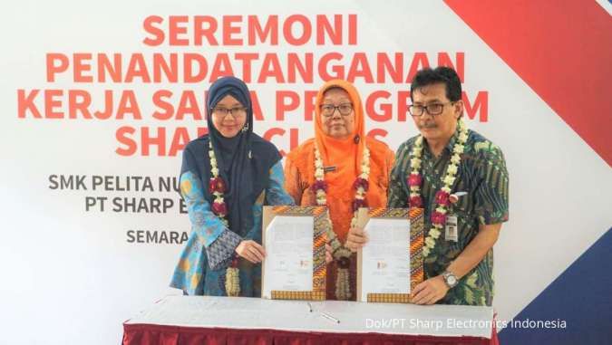 Sharp Indonesia Berkomitmen Membangun Negeri melalui Program Sharp Class