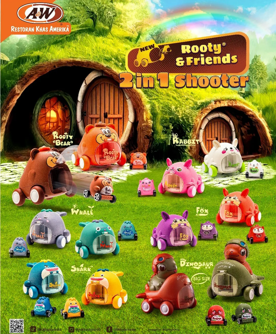 AW Restoran mainan Rooty & Friends