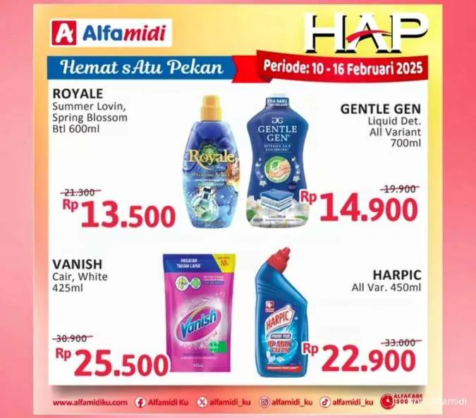 Promo Alfamidi Hemat Satu Pekan Periode 10-16 Februari 2025