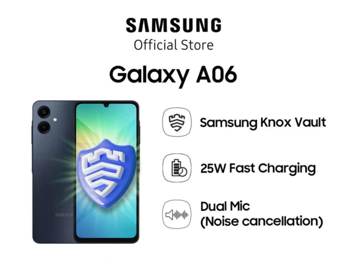 Daftar Harga Resmi Samsung Galaxy A06 Semua Varian, Mei 2025