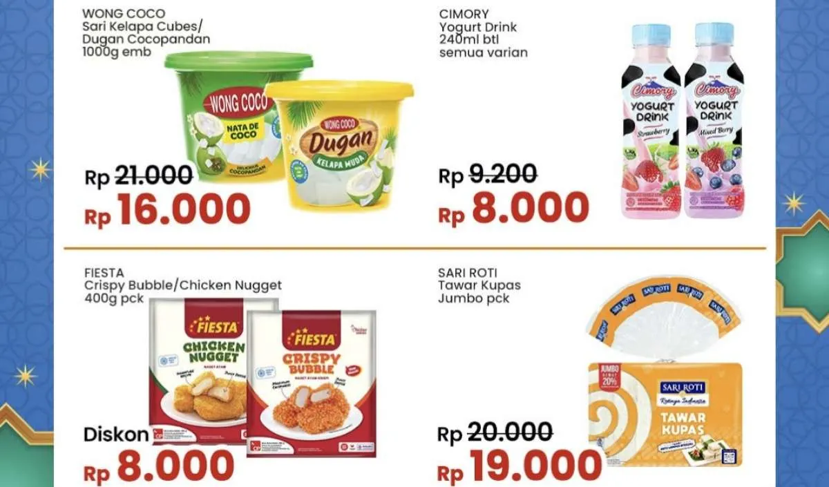 Promo Indomaret Super Hemat sampai 5 Maret 2025, Nugget-Nata De Coco Diskon Lumayan