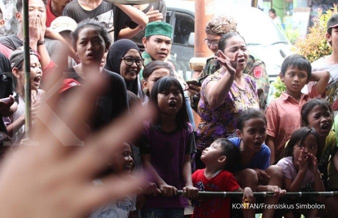 Relawan Ahok protes coblosan ulang TPS 01 Gambir