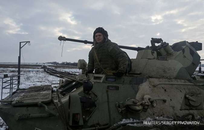 Ukraina: Invasi Darat Rusia Terjadi di Sepanjang Perbatasan Utara dan Selatan 