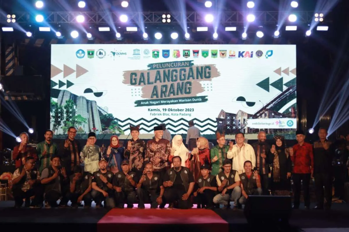 Galanggang Arang Ramaikan Situs Ombilin Sebagai Warisan Dunia oleh UNESCO