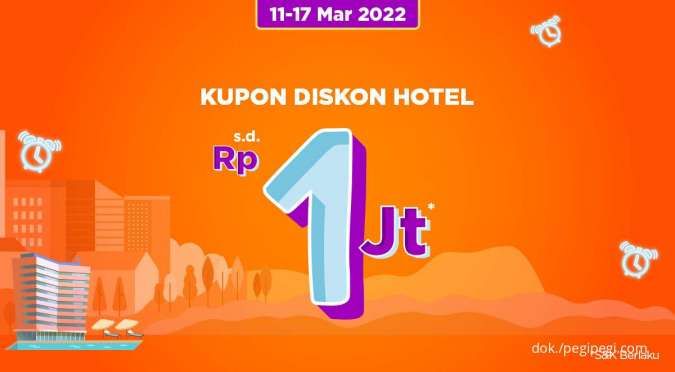 Hari Terakhir! Promo PegiPegi Dapatkan Kupon Diskon Hotel Sampai Rp 1 Juta