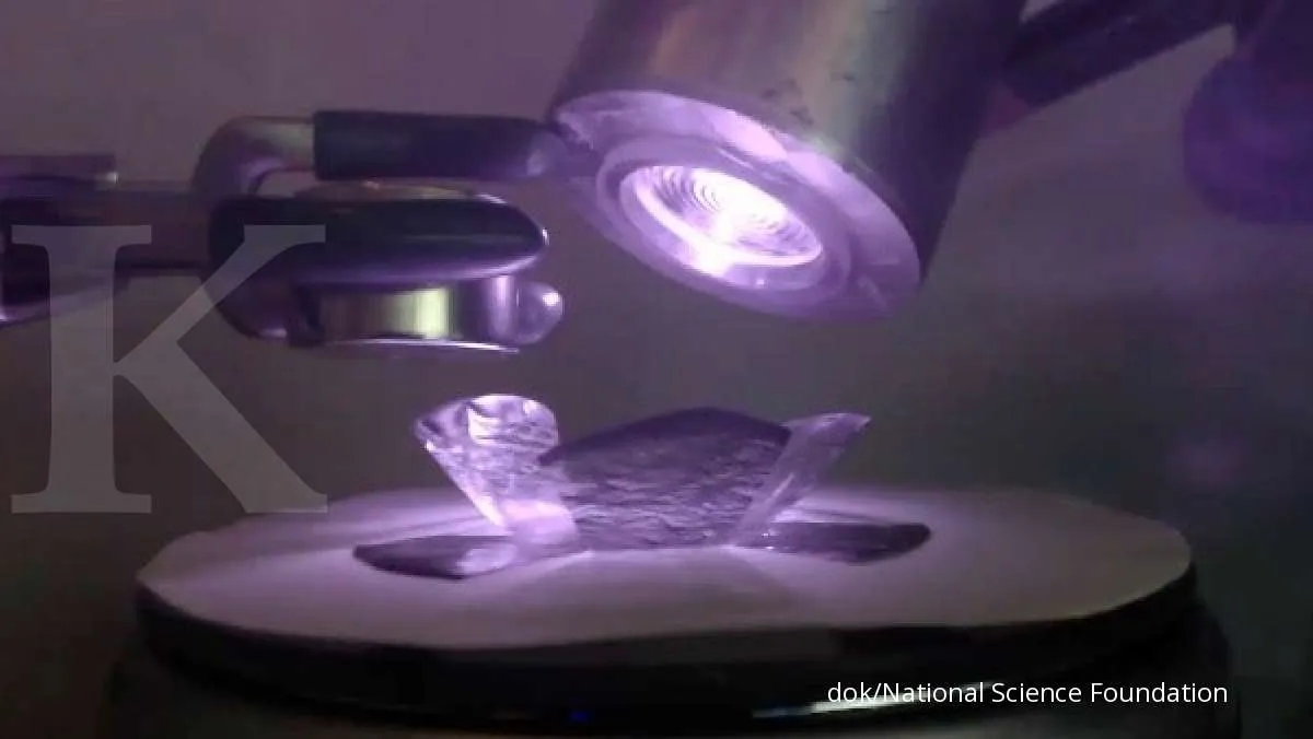 Kontrol robot lunak, peneliti menggunakan magnet dan cahaya