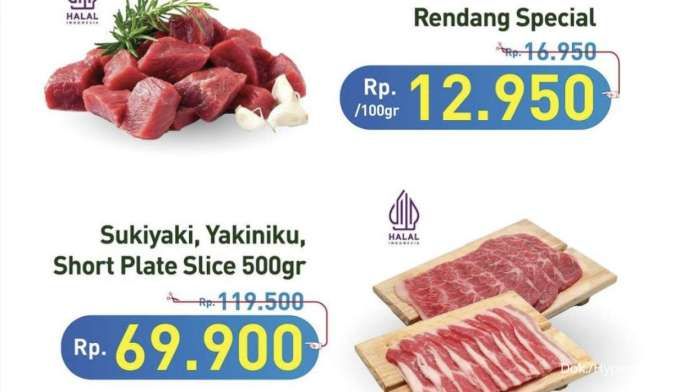 Promo Hypermart Weekday Periode 15-17 Oktober 2024, Daging Slice Diskon Rp 49.600