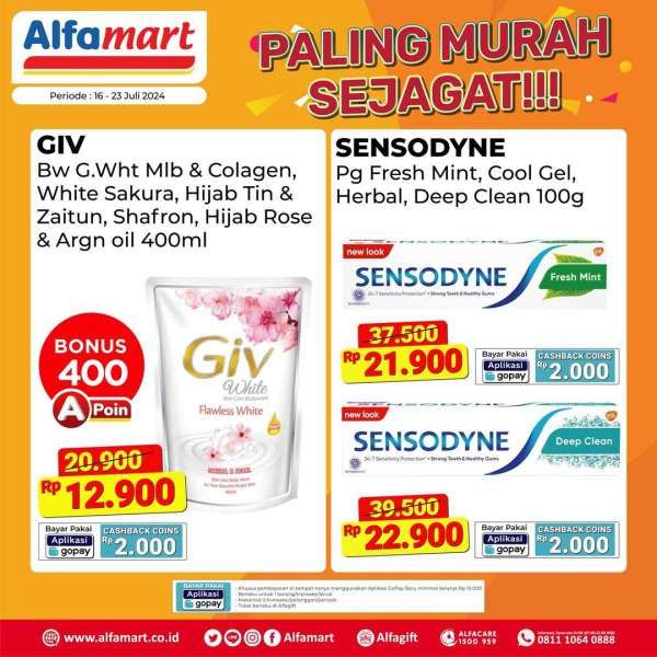 Promo Alfamart Paling Murah Sejagat 16-23 Juli 2024