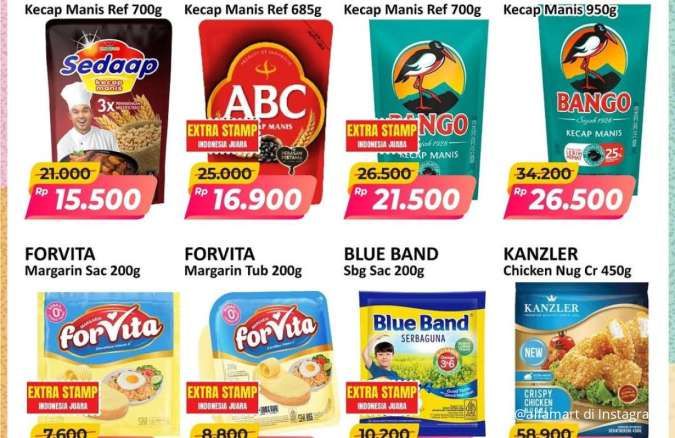 Promo Alfamart Gantung 28 Juli-3 Agustus 2025, Kecap & Margarine Lebih Murah